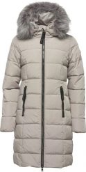 Płaszcz damski Loap Taslira beżowy. Brązowe płaszcze damskie Scarpa, na zimę, m, bez wzorów, z futra, bez kaptura. Za 360.99 zł.