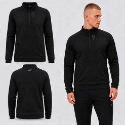 BLUZA DZIEWCZĘCA UNDER ARMOUR NIEROZPINANA RÓŻOWA. Czarne bluzy dla dziewczynek 4f, bez wzorów, z materiału, bez ramiączek, bez kaptura. Za 199.99 zł.