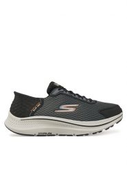 Skechers Buty na siłownię GO RUN Consistent 220863/BKCC Szary. Szare buty sportowe męskie Skechers, z materiału, bez zapięcia, na fitness i siłownię. Za 249.99 zł.