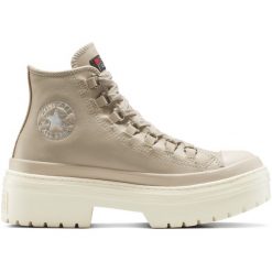 Adidasy Converse Chuck Taylor All Star Lugged Heel, Kobiety. Brązowe obuwie sportowe damskie Converse, bez wzorów, ze skóry ekologicznej, na fitness i siłownię. Za 690.00 zł.