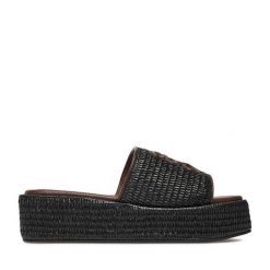 Espadryle Nine West. Czarne espadryle damskie Nine West, bez wzorów, bez obcasa, bez zapięcia. Za 279.99 zł.