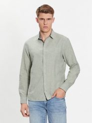 Blend Koszula 20715151 Zielony Regular Fit. Zielone koszule męskie Blend, m, bez wzorów, z bawełny, bez kołnierzyka, bez ramiączek. Za 209.99 zł.