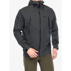 Kurtka przeciwdeszczowa męska Helikon-Tex Squall Hardshell. Szare kurtki sportowe męskie HELIKON-TEX, m, bez wzorów, z hardshellu, trekkingowe. Za 996.99 zł.