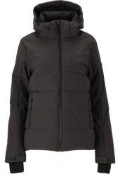 Damska kurtka narciarska Whistler Lakeland. Szare kurtki snowboardowe damskie Whistler, s, bez wzorów, z materiału, długie, bez kaptura, narciarskie. Za 597.55 zł.