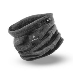 Komin zimowy polarowy PROS model 720. Szare szaliki i chusty damskie Pros, na zimę, bez wzorów, z polaru. Za 35.99 zł.