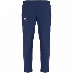 Spodnie do biegania Gilbert Synergie. Niebieskie spodnie sportowe męskie gilbert, bez wzorów, z dresówki, do biegania. Za 357.00 zł.