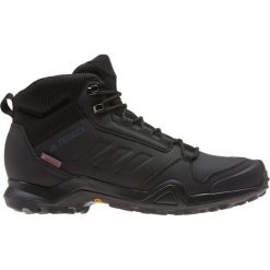 Czarne Buty adidas Terrex AX3 Beta Mid M G26524. Czarne trekkingi męskie Adidas, przed kolano, climawarm (adidas). W wyprzedaży za 429.00 zł.