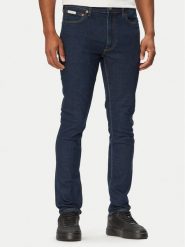 Calvin Klein Jeans Jeansy LV04RG792G Granatowy Skinny Fit. Niebieskie jeansy męskie Calvin Klein Jeans. Za 409.99 zł.