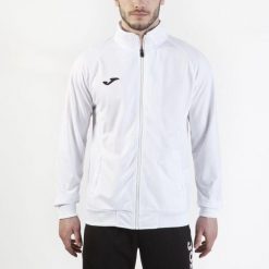 Bluza do piłki nożnej męska Joma Gala. Białe bluzy męskie Joma, m, bez wzorów, bez kaptura, do piłki nożnej. Za 143.90 zł.