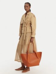 Coccinelle Torebka E1 U07 11 01 01 Brązowy. Brązowe torebki do ręki damskie Coccinelle, bez wzorów, ze skóry, bez dodatków. Za 1,599.00 zł.