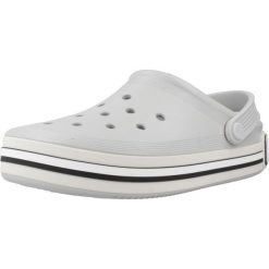 Buty do chodzenia unisex Crocs Off Court Logo Clog. Szare obuwie sportowe damskie Crocs, bez wzorów, z materiału. Za 342.00 zł.