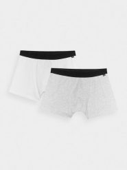 4F Bielizna bokserki (2-pack) męskie - multikolor S. Bokserki męskie 4f, m, bez wzorów, z bawełny. Za 79.99 zł.