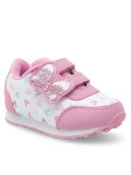 Mickey&Friends Sneakersy CP23-SS24-001DSTC-B Różowy. Czerwone buty sportowe dziewczęce Mickey&Friends, bez wzorów, z syntetyku, bez zapięcia. Za 99.99 zł.