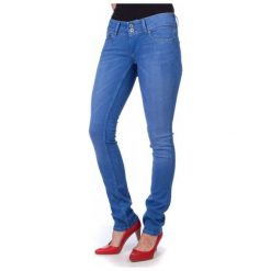 Pepe Jeans Jeansy Damskie Vera 27/34 Niebieski. Niebieskie jeansy damskie Pepe Jeans. W wyprzedaży za 230.00 zł.