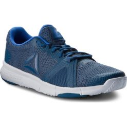 Buty Reebok - Flexile CN5362 Blue/Navy/White. Niebieskie buty sportowe męskie Reebok, z materiału. W wyprzedaży za 189.00 zł.