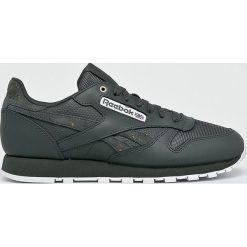 Reebok Classic - Buty Cl Leather Mu. Szare buty sportowe męskie Reebok Classic, z gumy. W wyprzedaży za 329.90 zł.