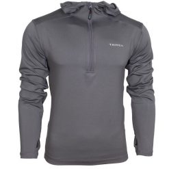 Bluza z kapturem Taimen Polartec Power Stretch - Szara. Szare bluzy męskie TAIMEN, bez wzorów, z kapturem. Za 199.00 zł.
