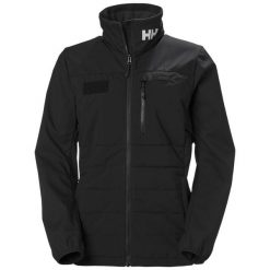 Damska ocieplana kurtka wodoodporna Helly Hansen Hybrid 2.0. Czarne kurtki damskie Helly Hansen, bez wzorów, bez kaptura. Za 1,021.00 zł.