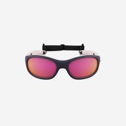 Okulary przeciwsłoneczne turystyczne dla dzieci Quechua MH K500 kat. 4. Czerwone okulary przeciwsłoneczne dla dzieci Decathlon. Za 59.99 zł.