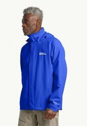 JACK WOLFSKIN Kurtka męska Trailtime 2L Jkt M vibrant blue-S. Niebieskie kurtki sportowe męskie Jack Wolfskin, l, bez wzorów, z materiału, do biegania. Za 282.34 zł.