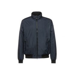 Kurtka Geox Vincit. Niebieskie kurtki męskie Geox, s, bez wzorów, z materiału, bez kaptura. Za 649.99 zł.