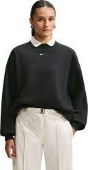 Nike Bluza damska Nike Studio Fleece czarna IM8082 001 L. Czarne bluzy damskie Nike, l, bez wzorów, bez kaptura. Za 269.98 zł.