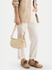 Badura Torebka CEO-LITA-DT26280-A Beżowy. Brązowe torebki do ręki damskie Badura, bez wzorów, ze skóry, bez dodatków. Za 219.99 zł.