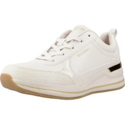 Buty SKECHERS 177345S Beżowy. Białe trekkingi damskie Skechers, trekkingowe. Za 283.99 zł.