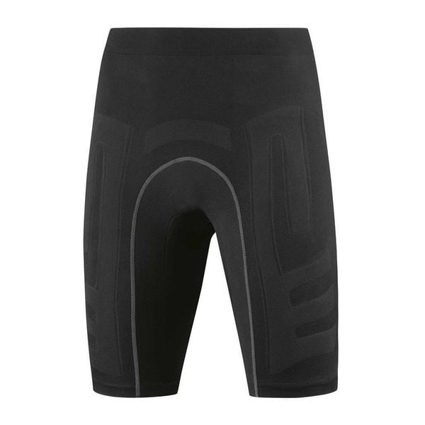 Spodenki techniczne Errea Active tense lite. Czarne krótkie spodenki sportowe męskie ERREA, l, bez wzorów, z elastanu. Za 403.99 zł.