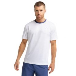 Męska koszulka techniczna do gry w padla z krótkim rękawem Padel Siroko Round. Białe koszulki sportowe męskie SIROKO, m, bez wzorów, z tkaniny, bez kołnierzyka, bez ramiączek. Za 105.00 zł.