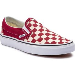 Tenisówki VANS - Classic Slip-On VN0A38F7VLW1 (Checkerboard) Rumba Red. Trampki męskie marki Vans. Za 279.00 zł.