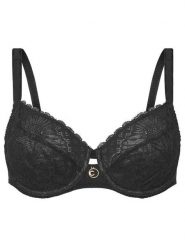 Chantelle Biustonosz z fiszbiną Sublime C19WMU Czarny. Czarne biustonosze Chantelle, bez wzorów, z syntetyku. Za 429.00 zł.