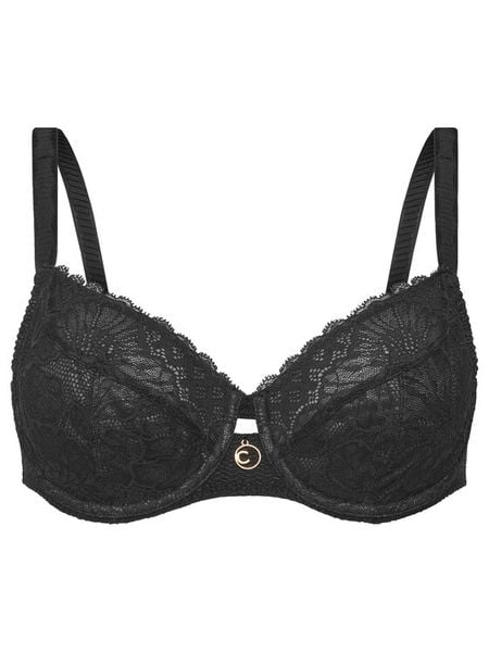 Chantelle Biustonosz z fiszbiną Sublime C19WMU Czarny. Czarne biustonosze Chantelle, bez wzorów, z syntetyku. Za 249.99 zł.