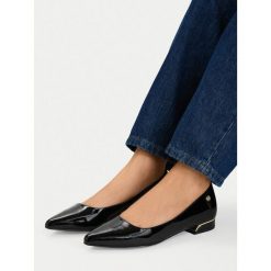 Baleriny MEXX. Czarne baleriny damskie Mexx, bez wzorów, bez obcasa. Za 279.99 zł.