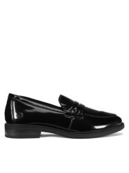 Remonte Lordsy D1U01-00 Czarny. Czarne mokasyny damskie Remonte, ze skóry. Za 311.00 zł.