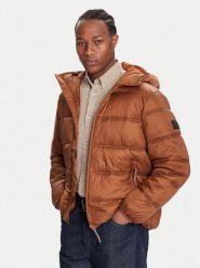 Tommy Jeans Kurtka zimowa DM0DM22044 Brązowy Regular Fit. Brązowe kurtki męskie Tommy Jeans, na zimę, m, bez wzorów, z jeansu, bez kaptura. Za 999.99 zł.