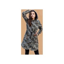 KURTKA PARKA TYGRYSY. Szare parki damskie Dzieńdobry, z bawełny. Za 349.00 zł.