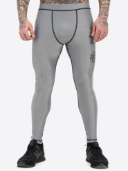Legginsy Benlee Manorburn. Czarne legginsy sportowe męskie BENLEE, s, bez wzorów, z elastanu, na fitness i siłownię. Za 188.50 zł.