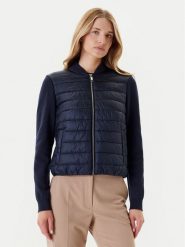 BOSS Kurtka bomber Pidina 50543236 Granatowy Regular Fit. Niebieskie kurtki damskie Boss, bez wzorów, z syntetyku, bez kaptura. Za 859.99 zł.