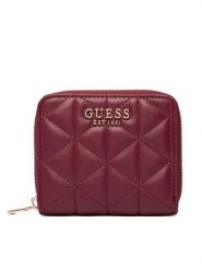 Guess Portfel Paisleigh Slg SWQG98 83137 Bordowy. Czerwone portfele damskie Guess, z aplikacjami, ze skóry. Za 219.99 zł.