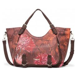 Desigual Torebka Damska Rodas Rotterdam Brązowa. Torebki do ręki damskie marki Desigual. Za 349.00 zł.