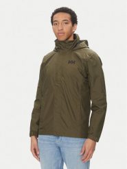 Helly Hansen Kurtka przeciwdeszczowa Dubliner 62643 Khaki Regular Fit. Brązowe kurtki męskie Helly Hansen, m, bez wzorów, z syntetyku, bez kaptura. Za 399.99 zł.