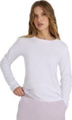 4f Koszulka damska longsleeve F431 biała 4FWMM00TLONF431 10S L. Białe t-shirty damskie 4f, l, bez wzorów, bez kołnierzyka. Za 71.91 zł.