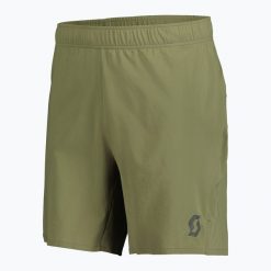 Spodenki do biegania męskie SCOTT Endurance LT. Zielone krótkie spodenki sportowe męskie Scott, m, bez wzorów, z elastanu, do biegania. Za 139.99 zł.