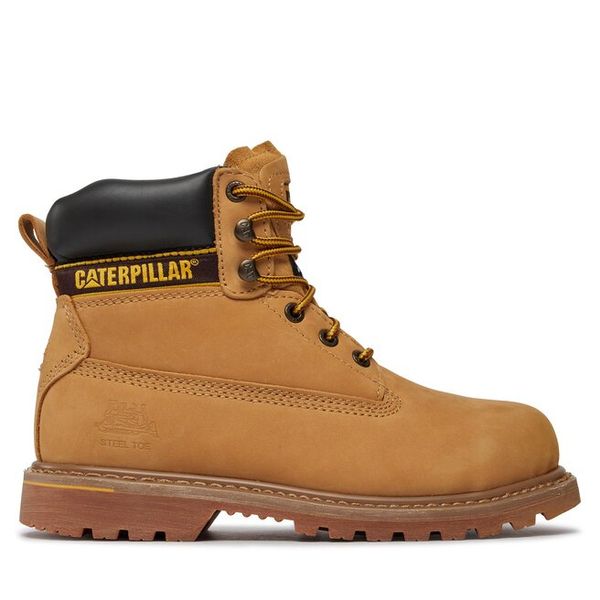 Trapery CAT Footwear. Brązowe śniegowce i trapery męskie CAT Footwear, bez zapięcia. Za 599.99 zł.
