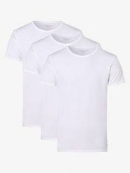Tommy Hilfiger T-shirty pakowane po 3 szt. Mężczyźni Bawełna biały, S/M. Białe t-shirty męskie Tommy Hilfiger, m, bez wzorów, z bawełny, bez kołnierzyka. Za 229.95 zł.