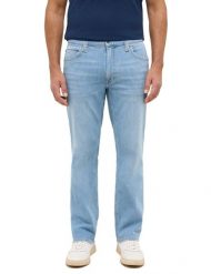 Męskie Spodnie jeansowe Mustang Style Tramper Straight Denim Blue 1016437 5000 402. Niebieskie spodnie materiałowe męskie Mustang, l, bez wzorów, z denimu. Za 219.99 zł.