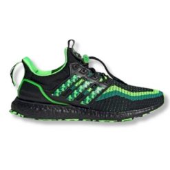 Buty unisex Adidas Ultraboost DNA do biegania. Czarne obuwie sportowe damskie Adidas, bez wzorów, do biegania. W wyprzedaży za 487.00 zł.