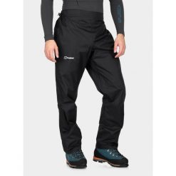 Spodnie wodoodporne męskie Berghaus Deluge 2.0 Pant. Czarne spodnie sportowe męskie Berghaus, na lato, m, bez wzorów, trekkingowe. Za 373.99 zł.