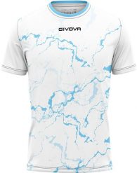 Givova Sport T-shirt grafit/biała skóra dla mężczyzn. Białe t-shirty męskie Givova, l, bez wzorów, z materiału, eleganckie, bez kołnierzyka. Za 75.66 zł.